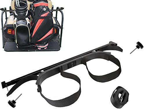 Maximize your golfing convenience with the Golf Cart Golf Bag Attachment