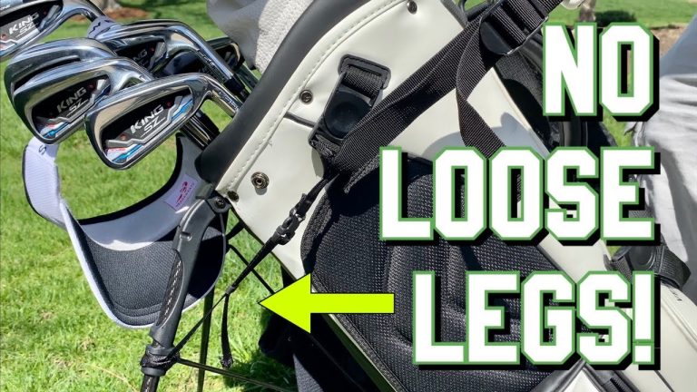 How to Adjust Legs on Golf Bag? Never Wobble Again!