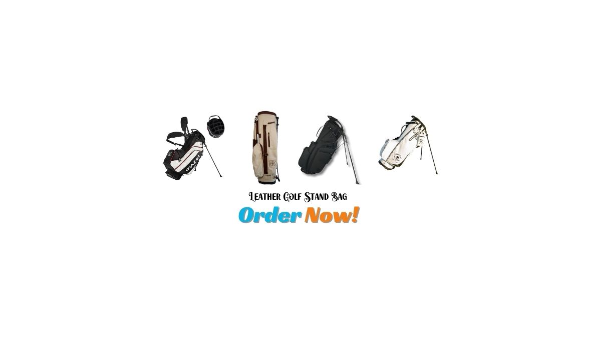 Leather Golf Stand Bag