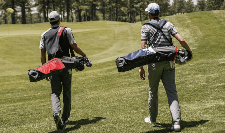 How to Wear Golf Bag Straps?