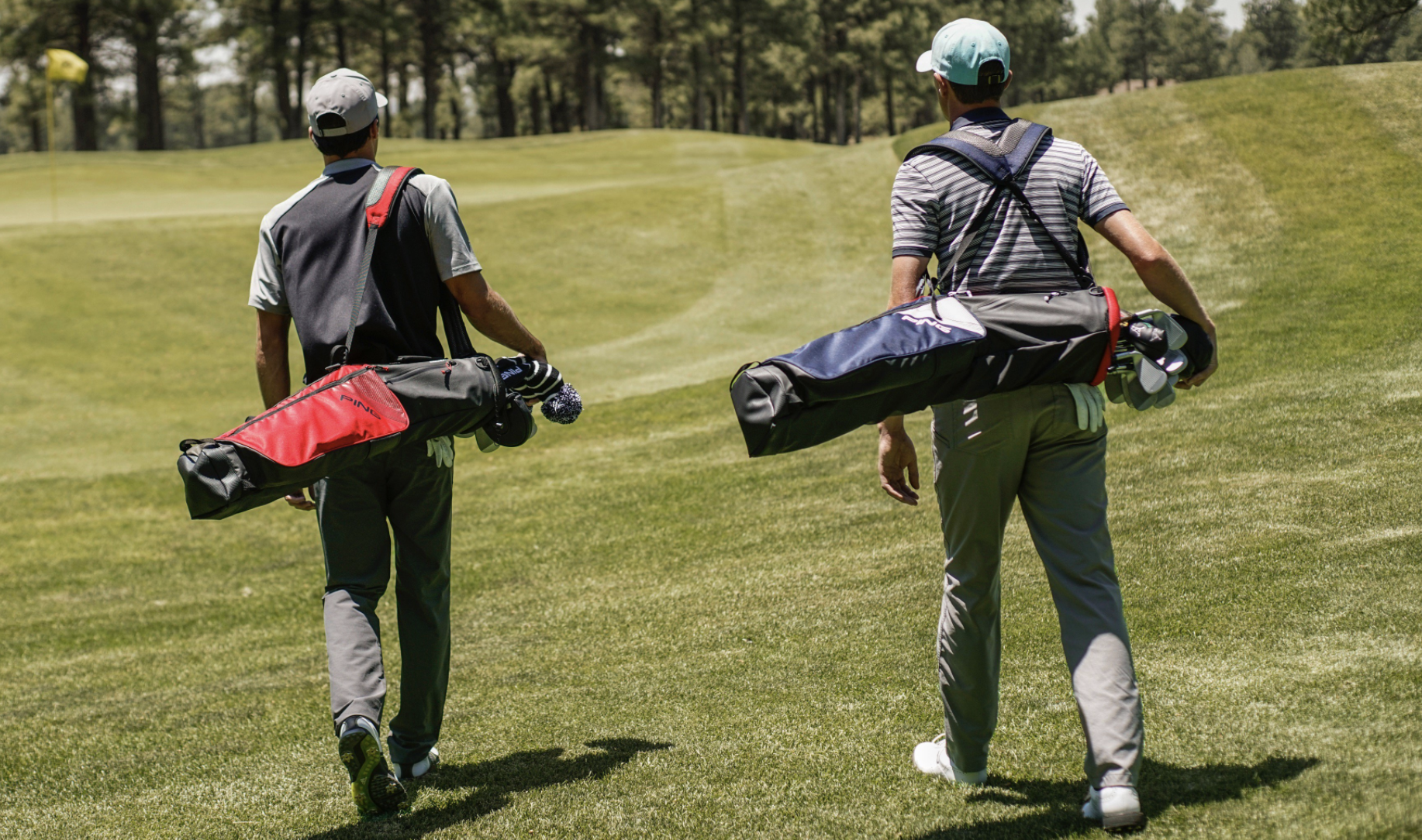 How to Wear Golf Bag Straps