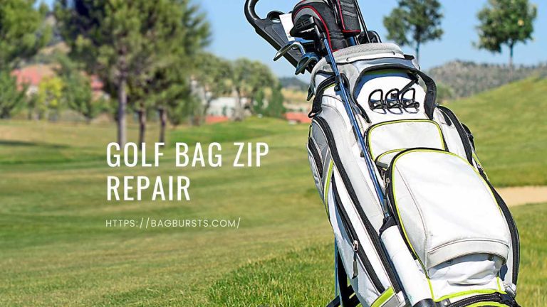 Golf Bag Zip Repair: Say Goodbye to Zipper Stress!