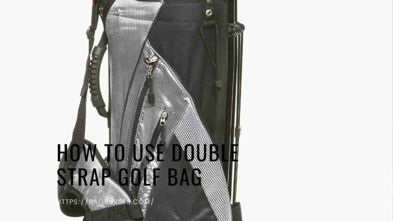 How to Use Double Strap Golf Bag? Golf Pro Secrets!