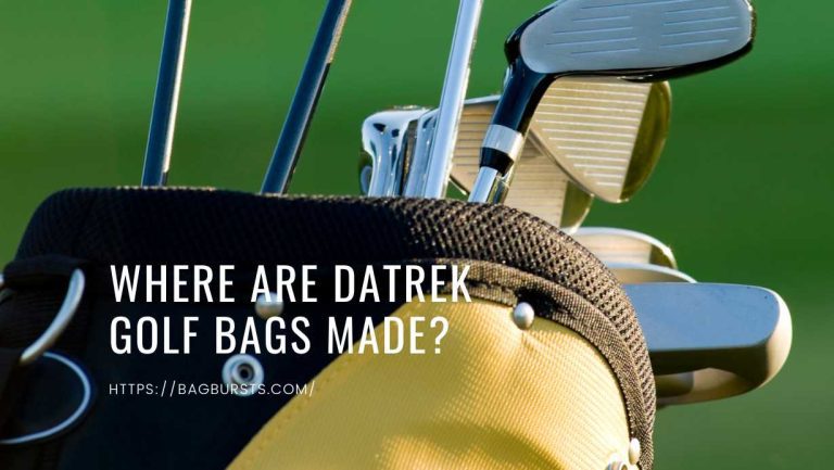 Where are Datrek Golf Bags Made?