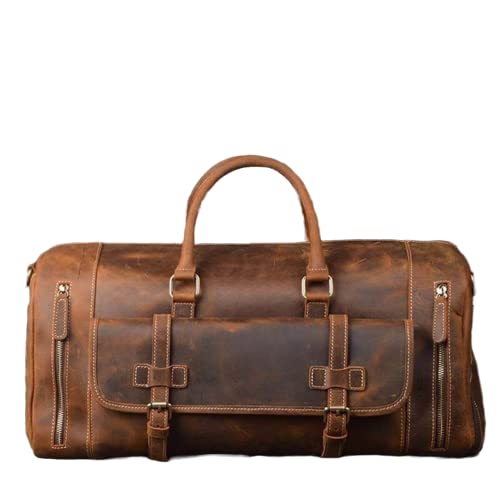 Top-Rated Genuine Leather Overnight Bag