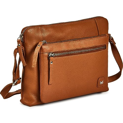 Best Medium Size Leather Crossbody Bags: Leather Luxe!