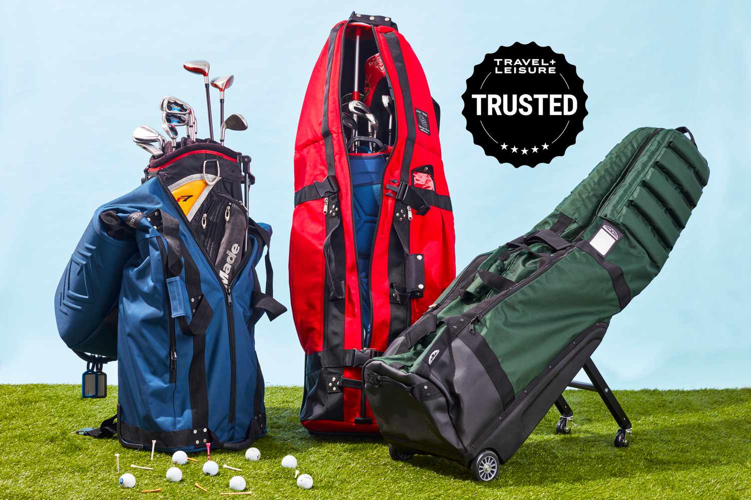 What are Golf Bags Made of