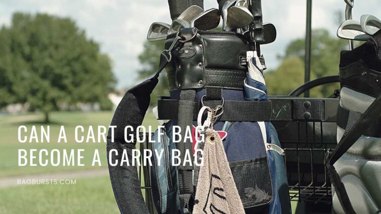 Can a Cart Golf Bag Become a Carry Bag?