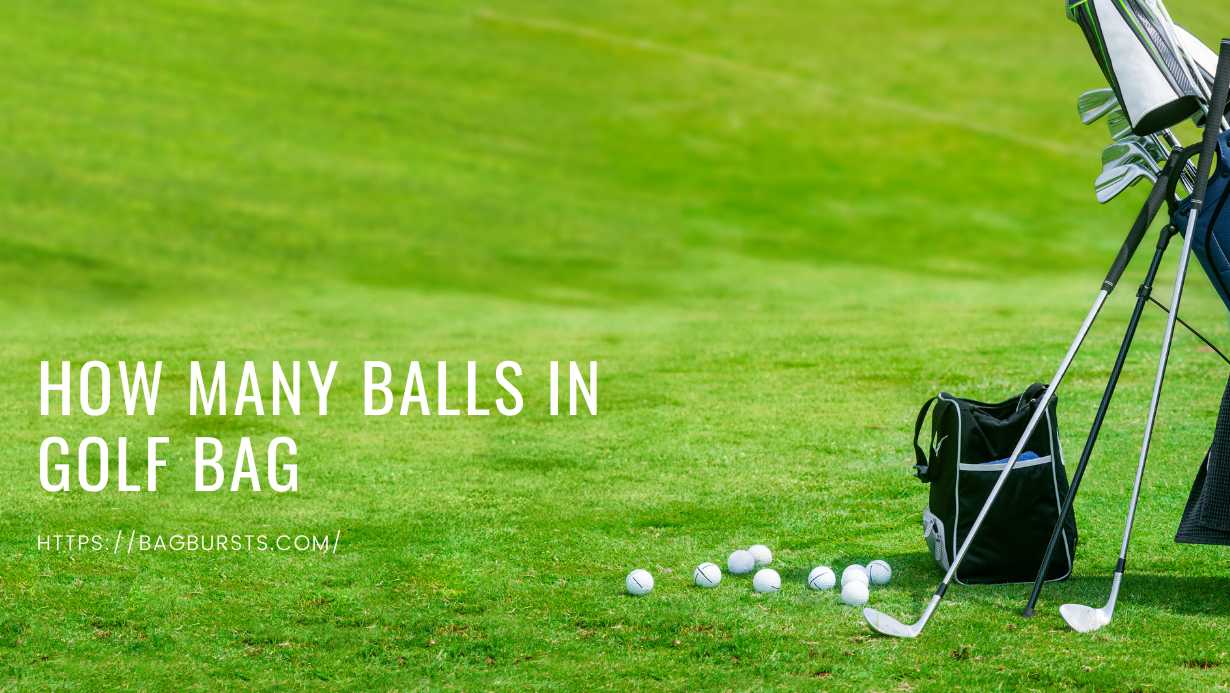 how many balls in golf bag